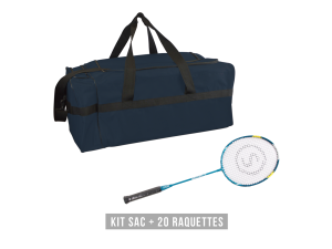 Kit raquettes Discovery 66 (1 sac + 20 raquettes)