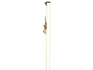 Poteaux de tennis rond aluminium sans fourreau