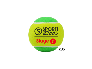 Sachet de 36 balles de tennis - stage 1 – Image 1