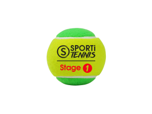 Sachet de 3 balles de tennis Stage 1