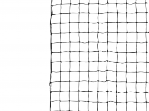 Filet tennis PE câblé 2mm maille 45 - doublé sur 6 rangs (l'unité)
