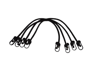 Jeu de 4 sandows 50cm - diam.10mm