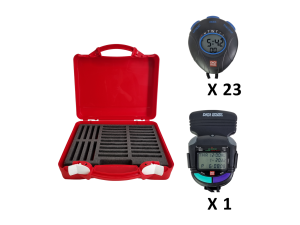 Kit 23 chronomètres DT1 et 1 chronomètre DTM60EL + malette rigide – Image 1