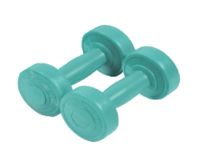 Paire d'haltères ciment 1kg – Image 1