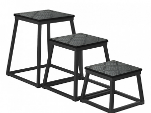Set de 3 plateformes de pliométrie (30/45/60cm) – Image 1