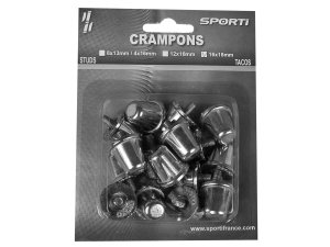 Crampons coniques Rugby (Blister de 16 crampons alu / 18 mm) – Image 1