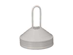 Multimarqueurs extra souples avec encoches Blanc (lot de 20) – Image 1
