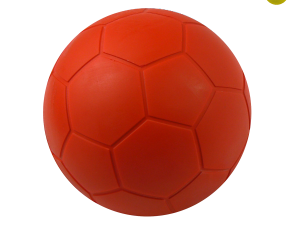Ballon mousse uni dynamique 21cm