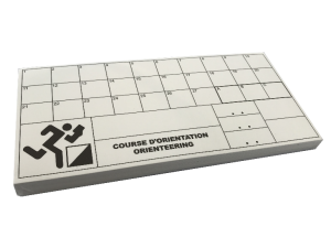 Lot de 50 cartons de contrôle indéchirables blancs – Image 1