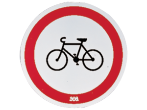 Kit panneau + support sécurité routière – Image 1