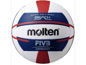 BEACH-VOLLEY V5B5000-WN BLANC/BLEU/ROUGE