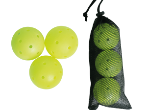 Lot 3 balles pickleball indoor – Image 1