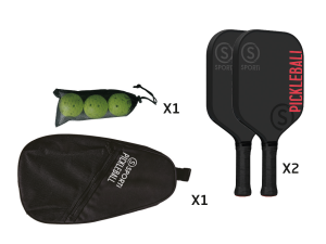 Kit Pickleball fibre de verre - indoor