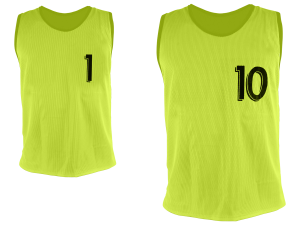 Lot de 10 chasubles numérotées de 1 à 10 – Image 3