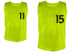 Lot de 5 chasubles numérotées de 11 à 15 – Image 2