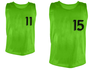 Lot de 5 chasubles numérotées de 11 à 15 – Image 4