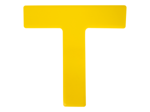 Marquage "T" pickleball