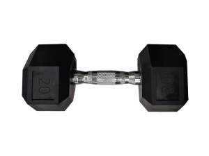Haltère hexagonale - 20kg (l'unité)