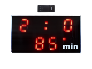Panneau d'affichage DERBY 9 minutes avec télécommande