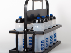 Porte-bouteilles PVC grand modèle + 8 bouteilles 800ml – Image 1