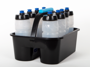 Porte-bouteilles PRO petit modèle + 8 bouteilles 800ml – Image 1