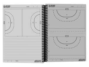 Carnet coach à spirales Handball / Futsal A5 – Image 1
