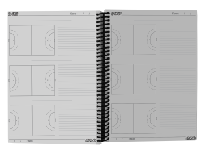 Carnet coach à spirales Handball / Futsal A4