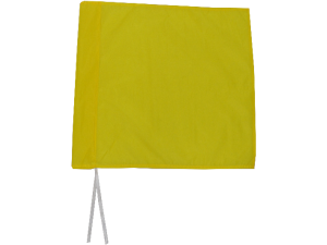 Jeu de 4 poteaux de corner flexibles avec 4 fanions Jaune – Image 3