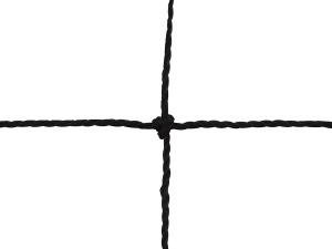 Filet handball PE câblé 2mm simple maille 120 (la paire) – Image 1