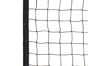 Filet volley entraînement 9.50x1M PE tressé 3mm simple maille 100 - câble acier (l'unité) – Image 2