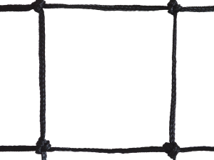 Filet volley entraînement 9.50x1M PE tressé 3mm simple maille 100 - câble acier (l'unité) – Image 3