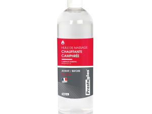 Huile de massage camphrée - 500mL